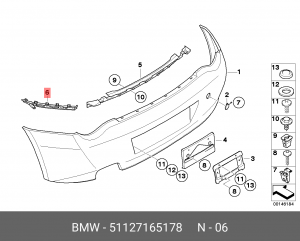 Деталь 51 12 7 165 178 BMW