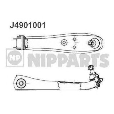 Рычаг независимой подвески колеса, подвеска колеса J4901001 H B JAKOPARTS NIPPARTS