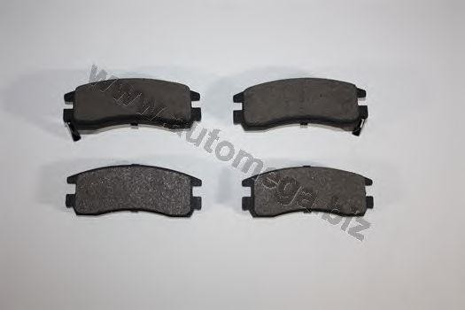 Комплект тормозных колодок, диско 3016050939 AUTOMEGA