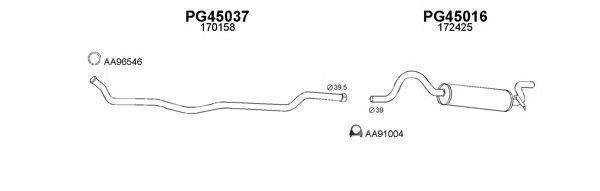 Система выпуска ОГ 450104 VENEPORTE