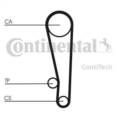 Комплект ремня ГРМ CT1013K1 CONTITECH