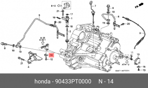 Деталь 90433PT0000 HONDA
