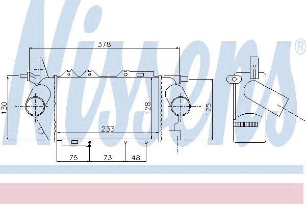 Интеркулер 96772 NISSENS