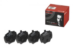 Комплект тормозных колодок, диско P44001 BREMBO