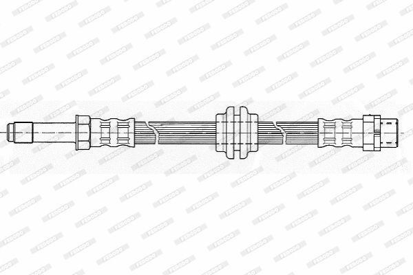 Тормозной шланг FHY2468 FERODO