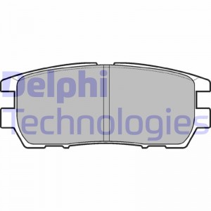Комплект тормозных колодок, диско LP954 DELPHI