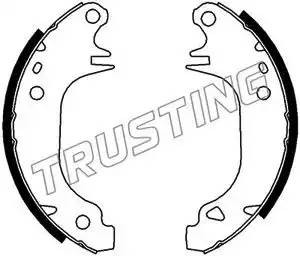 Комплект тормозных колодок 088210 TRUSTING