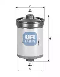 Топливный фильтр 3150200 UFI