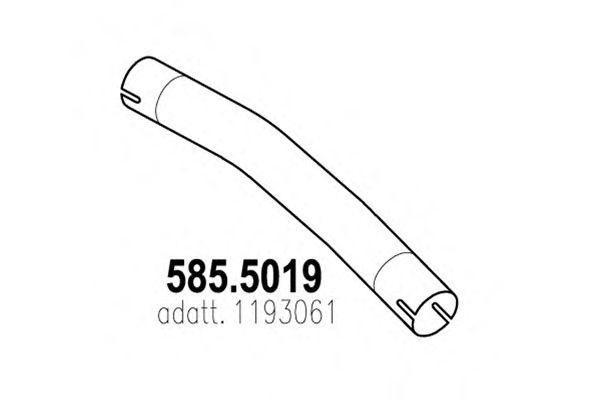 Выпускной трубопровод 5855019 ASSO