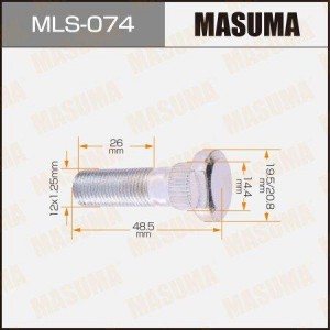 Шпилька ступицы колеса MLS-074 MASUMA