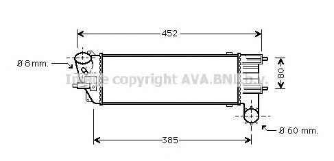 Интеркулер PE4204 AVA