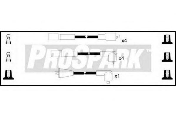 Ккомплект проводов зажигания OES205 STANDARD