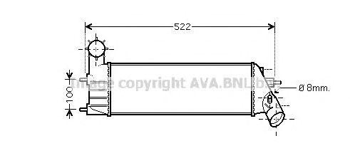 Интеркулер PE4261 AVA