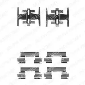 Комплектующие, колодки дискового тормоза LX0213 DELPHI