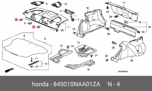 Деталь 84501SNAA01ZA HONDA