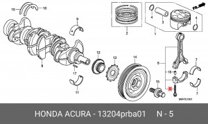 Деталь 13204PRBA01 HONDA