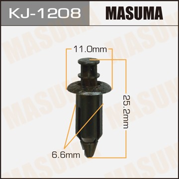 Клипса крепежная KJ1208 MASUMA