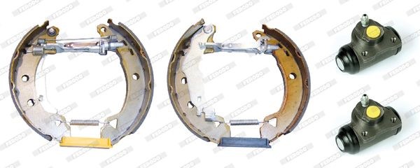 Комплект тормозных колодок FMK255 FERODO