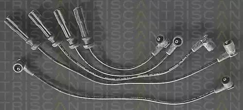 Ккомплект проводов зажигания 88606467 TRISCAN