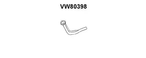 Выпускной трубопровод VW80398 VENEPORTE