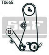 Комплект ремня ГРМ VKMA95016 SKF