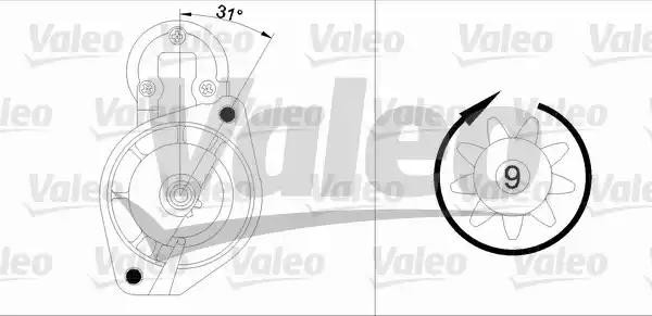 Стартер 436003 VALEO PHC