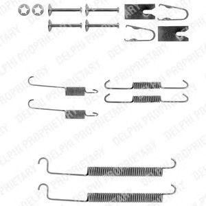 Комплектующие, тормозная колодка LY1305 DELPHI