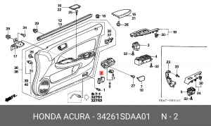 Деталь 34261SDAA01 HONDA