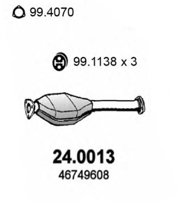 Катализатор 240013 ASSO