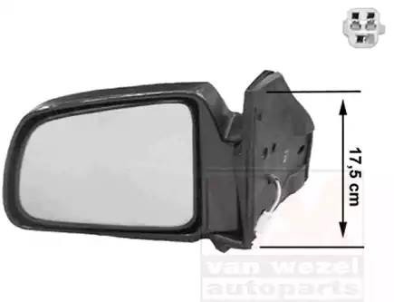 Наружное зеркало 5245805 VAN WEZEL