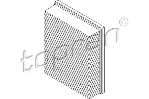 Воздушный фильтр 102 733 HANS PRIES