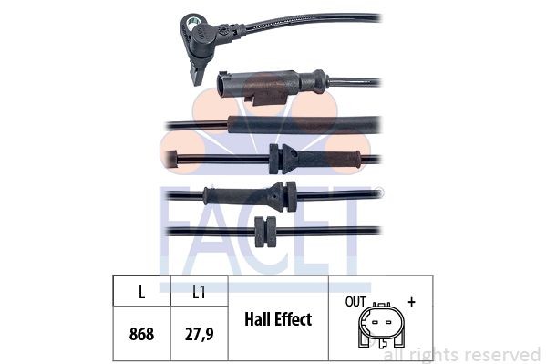 Бегунок распределителя зажигани 383314 FACET