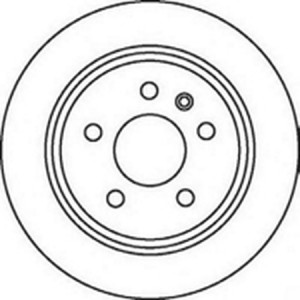 Тормозной диск 562065B BENDIX JURID