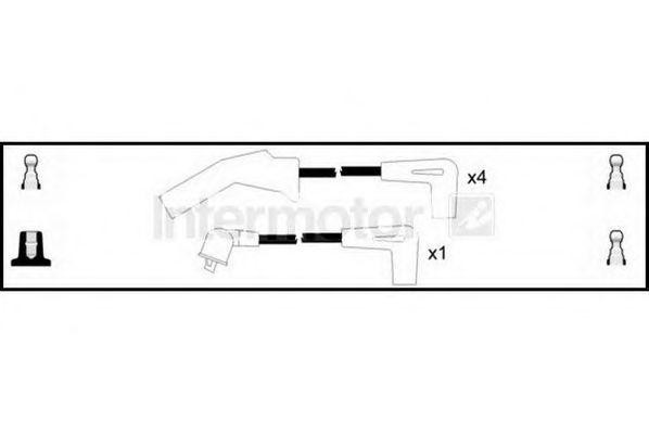 Ккомплект проводов зажигания 83705 STANDARD