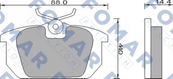Деталь 51493881 ROULUNDS BRAKING