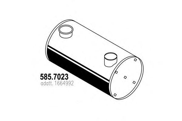 Система выпуска ОГ 5857023 ASSO