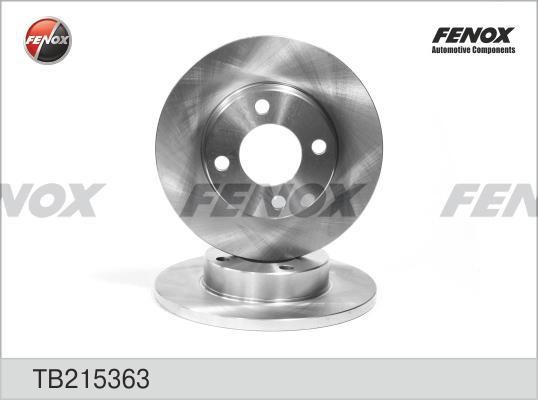 Диск тормозной TB215363 FENOX