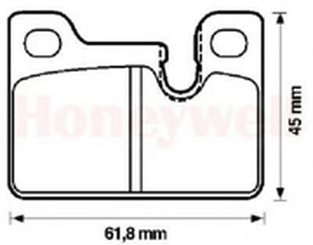 Комплект тормозных колодок, диско 571489B BENDIX JURID