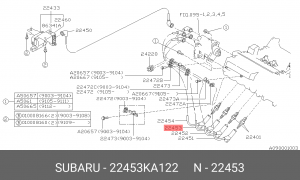 Деталь 22453KA122 SUBARU