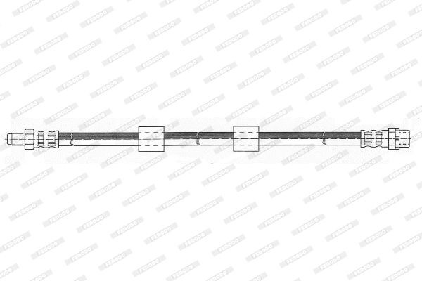 Тормозной шланг FHY2255 FERODO
