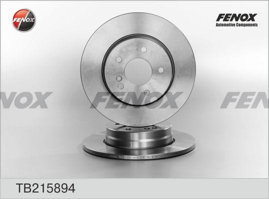 Диск тормозной TB215894 FENOX