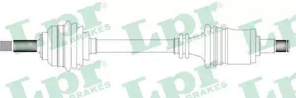 Приводной вал DS43003 LPR