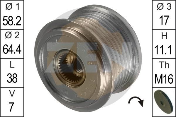 Шкив генератора ZN5452 ZEN