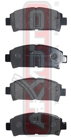Колодки тормозные дисковые AKD-1156 AKYOTO