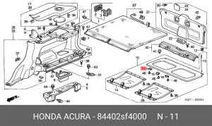 Деталь 84402SF4000 HONDA
