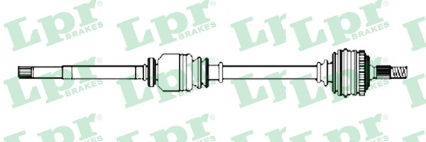 Приводной вал DS16141 LPR