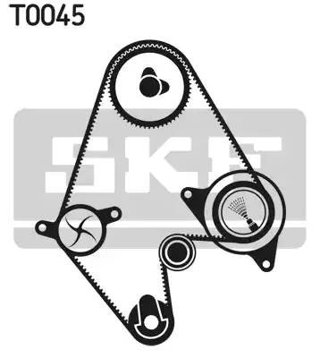 Комплект ремня ГРМ VKMA 05201 SKF