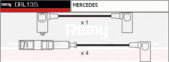 Ккомплект проводов зажигания DRL135 DELCO REMY