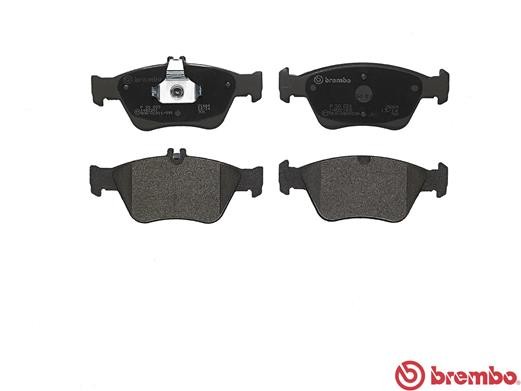 Комплект тормозных колодок, диско P50023 BREMBO