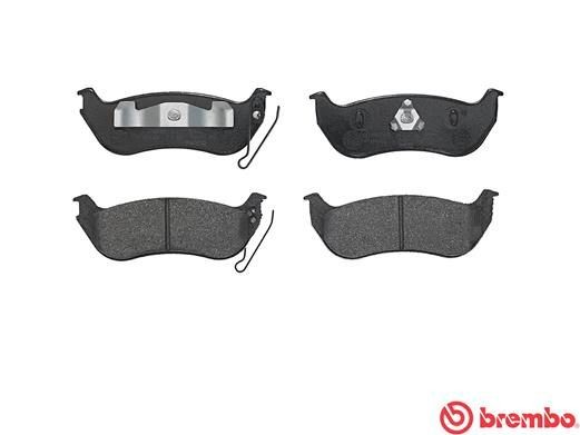 Комплект тормозных колодок, диско P37009 BREMBO